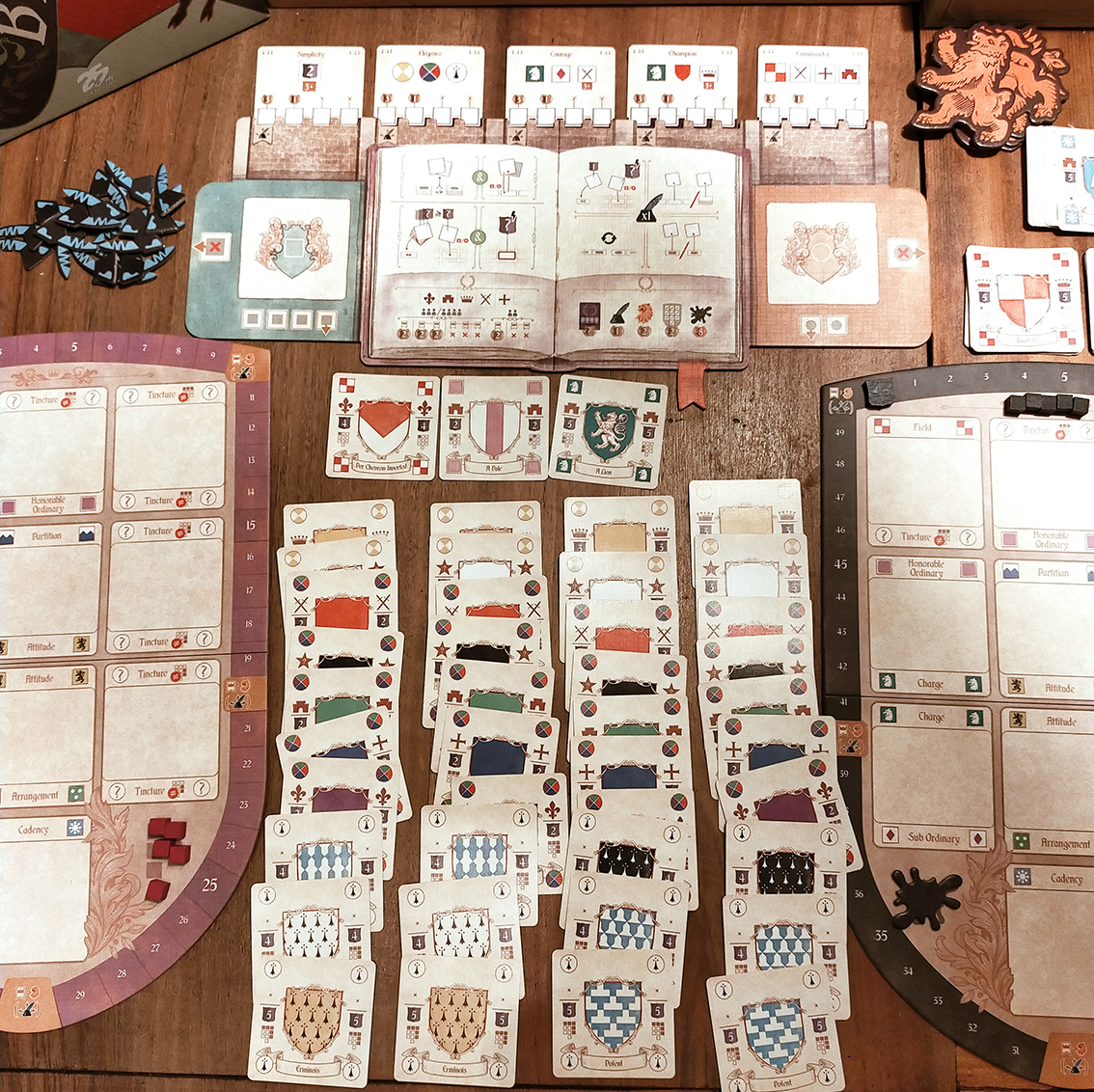 BLAZON un gioco da tavolo a tema araldico